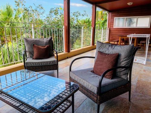 Μπαλκόνι ή βεράντα στο Residence Les Lataniers
