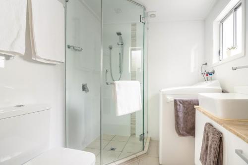 Ванная комната в Immaculate Apartment close to Brisbane City and Airport