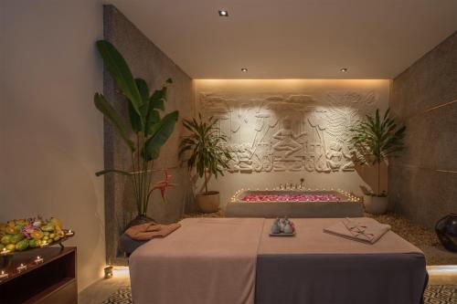 Lázně a/nebo wellness v ubytování Metta Residence & Spa