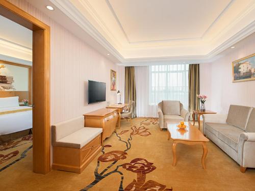 Prostor za sedenje u objektu Vienna Hotel(Nanxiong Shidai Guangchang Branch)