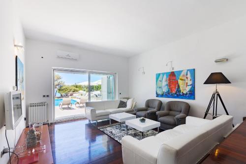 Luxury villa Punat with pool with sea view , 50m from the beach by WiiBuk