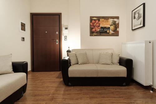 Χώρος καθιστικού στο Cleopatra apartment