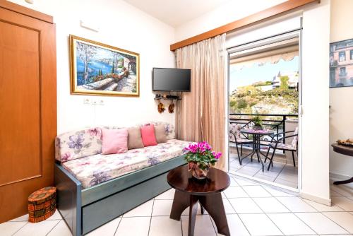 Posteľ alebo postele v izbe v ubytovaní Cretan Experiences