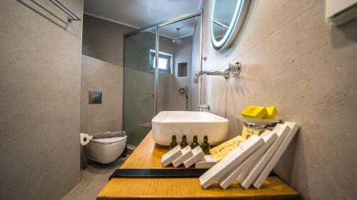 Phòng tắm tại Veranda Panormo