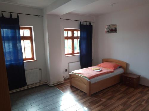 Postel nebo postele na pokoji v ubytování Penzion u Náhonu