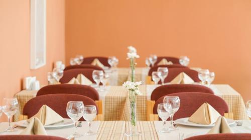 Χώρος καθιστικού στο Hotel Tunali
