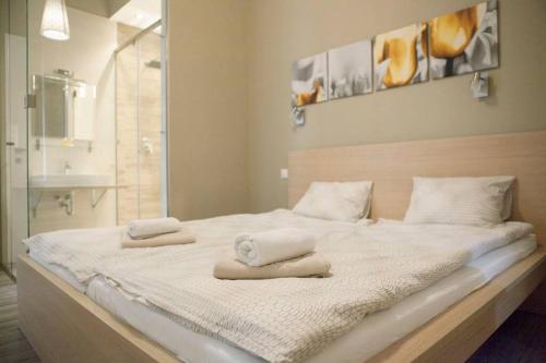 Кровать или кровати в номере Apartment Downtown Regiposta 15