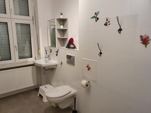 Kúpeľňa v ubytovaní Central Lichtenberger Apartment for 6 People