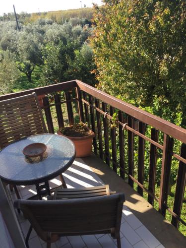 Μπαλκόνι ή βεράντα στο B&B Villa dei Fiori