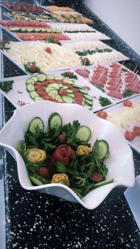 Mad på bed and breakfast-stedet eller i nærheden