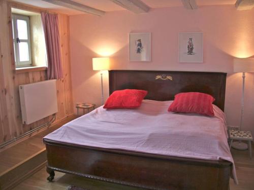 Posteľ alebo postele v izbe v ubytovaní Brezelhaus