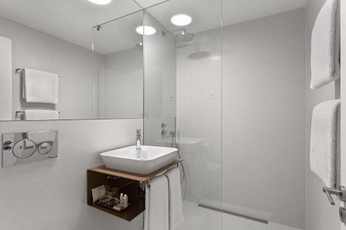 Koupelna v ubytování S.Bento Residences