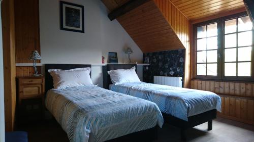 Postelja oz. postelje v sobi nastanitve Murmures de Loire