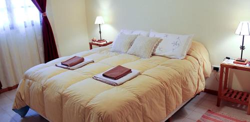 Postel nebo postele na pokoji v ubytování CABANAS ´PORTAL NORTE