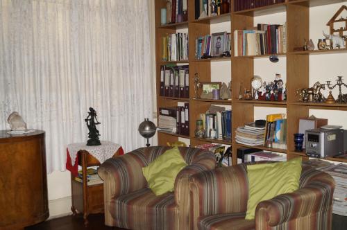Χώρος καθιστικού στο Blanca Rosa Valparaiso B&B
