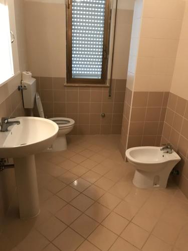 A bathroom at Villaggio Lamezia Golfo
