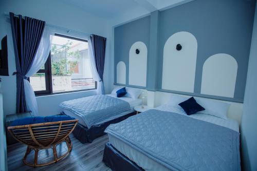 Krevet ili kreveti u jedinici u okviru objekta Rome Hostel