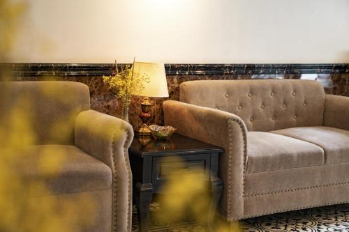 Posezení v ubytování Alisa Hotel & Spa