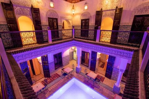Χώρος καθιστικού στο Riad Medina Art & Suites