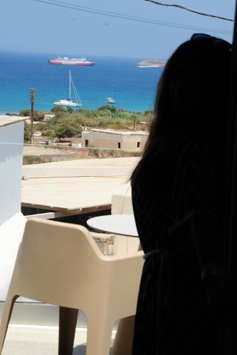 En generel havudsigt eller havudsigten taget fra hotellet