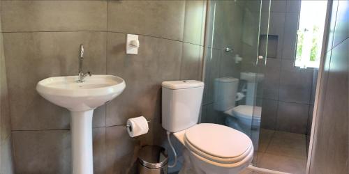 Vonios kambarys apgyvendinimo įstaigoje Canto Da Mole