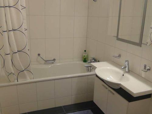 Ein Badezimmer in der Unterkunft Sandeilas 10