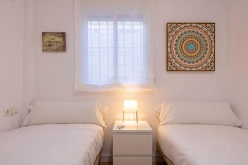 Cama o camas de una habitación en Darsena Central Riverside by Valcambre