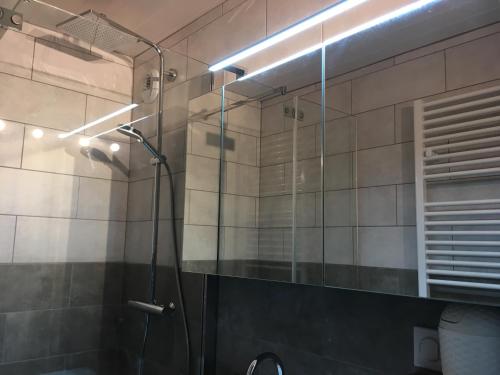 CERRO TORRE PLAGNE tesisinde bir banyo