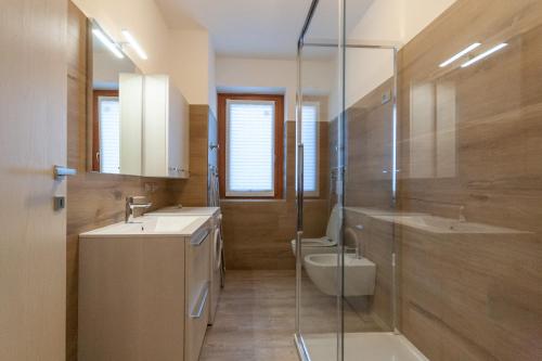 A bathroom at Casa Zulian