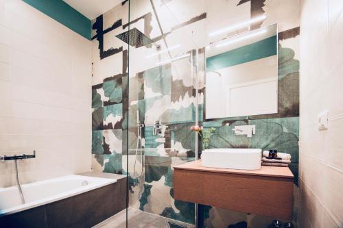 Kúpeľňa v ubytovaní Apartments Florence Oblate Exclusive View