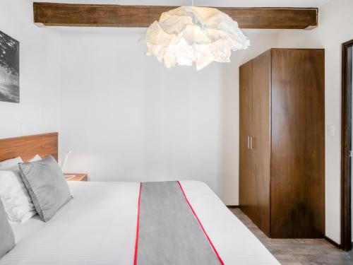 Katil atau katil-katil dalam bilik di OM 686 URBAN LOFTS Narvarte