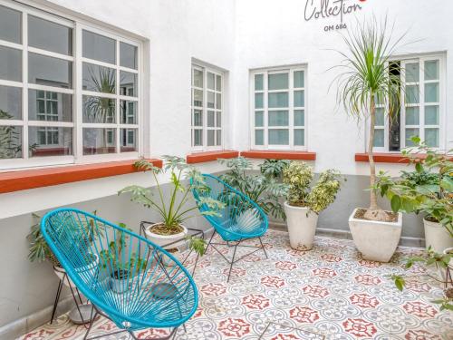 Ruang duduk di OM 686 URBAN LOFTS Narvarte