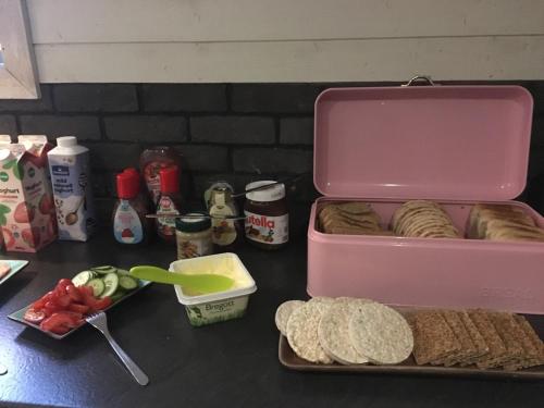 Jídlo v luxury tent nebo okolí