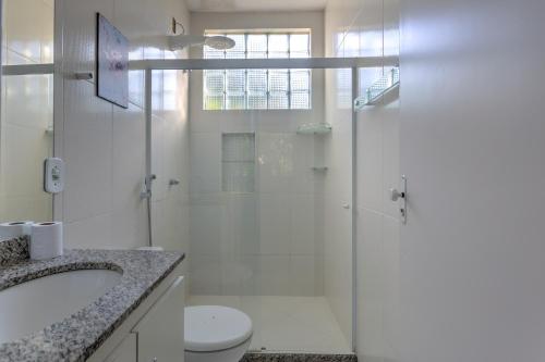 Et badeværelse på POUSADA PARAISO da BARRA DA TIJUCA