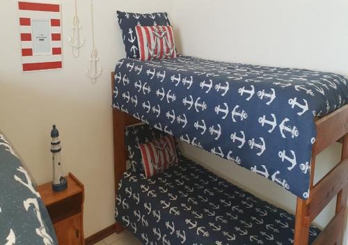 Postel nebo postele na pokoji v ubytování Stella Maris 142