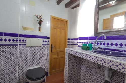 Vonios kambarys apgyvendinimo įstaigoje Casa Hadriano