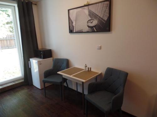 Un lugar para sentarse en Apartmány City