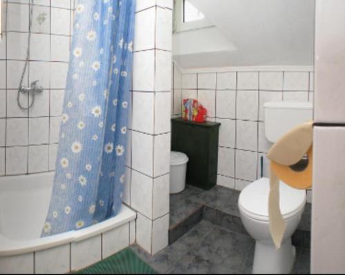 Kúpeľňa v ubytovaní Pokoje u Grażynki