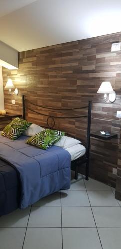 Postel nebo postele na pokoji v ubytování Casa Aurora