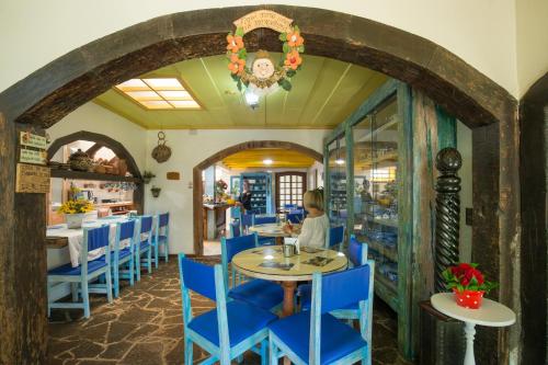 Εστιατόριο ή άλλο μέρος για φαγητό στο Hotel Chácara das Flores