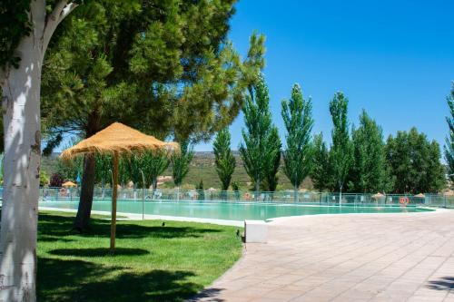 Bazén v ubytování Playas del Vicario nebo v jeho okolí