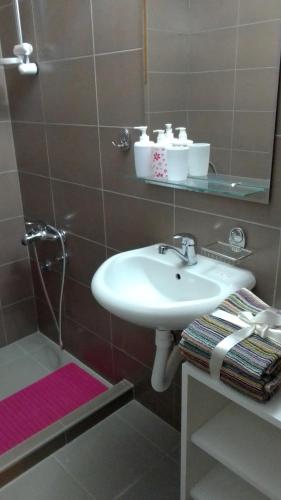 Ένα μπάνιο στο Apartmani Milekić