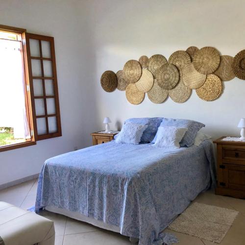 Katil atau katil-katil dalam bilik di Brotas Lodge