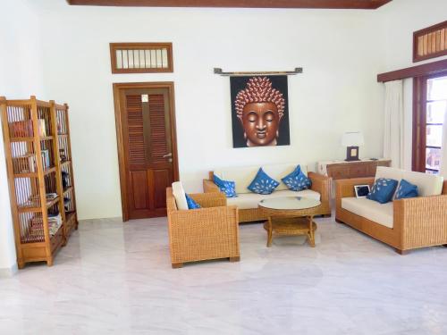 Χώρος καθιστικού στο Villa Ida Villas