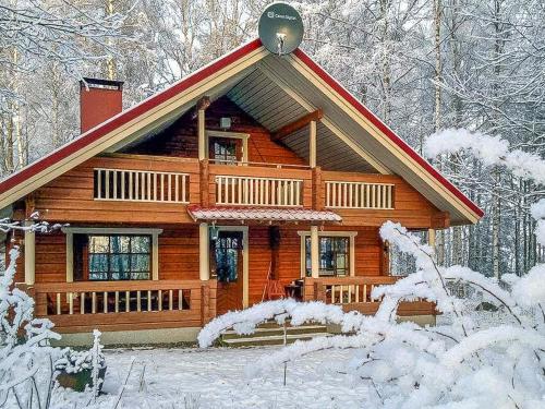 Holiday Home Niinimökki by Interhome v zimě