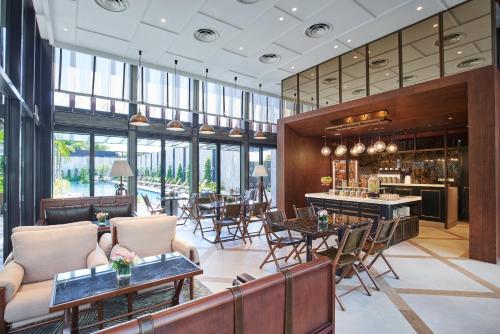 
The lounge or bar area at The Barracks Hotel Sentosa by Far East Hospitality (SG Clean)
