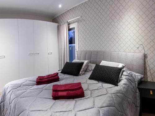 Postel nebo postele na pokoji v ubytování Luxury suites Pannunkorva C