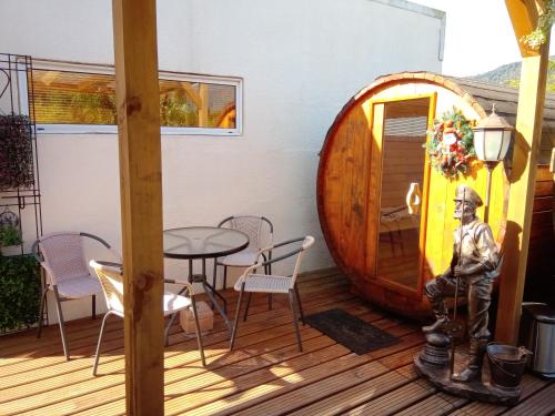 Cabañas Rincon Australにあるパティオまたは屋外エリア
