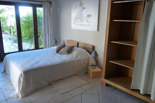 Letto o letti in una camera di Castel Enchanté