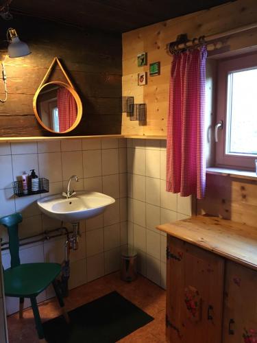 Ванная комната в Goass'n Alm Zillertal